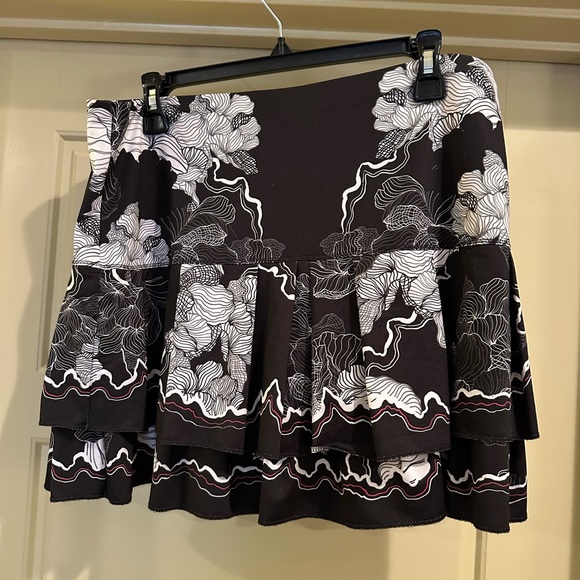 Lucky in Love Dresses & Skirts - Black and white tennis skirt